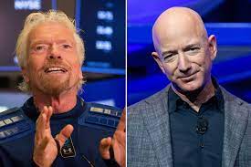 He's always looking for entrepreneurial ways to drive positive change in the world. Where Space Begins Bezos Blue Origin Vs Branson S Virgin Galactic
