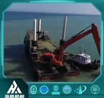 Premium Backhoe Dredger for Efficient Reservoir Sludge Cleaning
