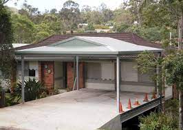 Choose From Our Off The Shelf Or Custom Built Gable Carports Brisbane Our Standard Kits Offer A Range Of Designs Fo Gable Roof Design Gable Roof Carport Plans