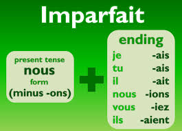 how do you conjugate verbs in the imparfait tense ask fm