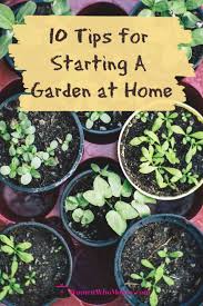 After that, how often you need to water depends on your soil, humidity, and rainfall, though once a week is. How Do I Start An Affordable Home Garden Starting A Garden Diy Herb Garden House Plant Care