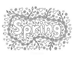 Free printable spring coloring pages. 65 Spring Coloring Pages Free Printable Pdfs