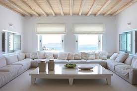 You don't have to use many things to decor your home, including your living room. What Began As A Simple Renovation In Mykonos Soon Spiraled Into A Complete Do Over For Interior Designer Marilena Rizou House Interior Dream Living Rooms House