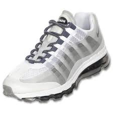 Nike Air Max 95 360 Men S Running Shoes Finishline Com White Neutral Grey Anthracite Dark Grey Running Shoes For Men Air Max 95 Shoes