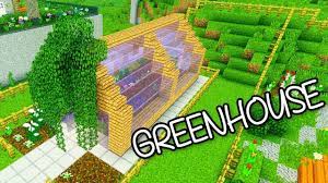 How To Build A Greenhouse Garden In Minecraft Tutorial Gardening 101 Minecraft Greenhouse Minecraft Garden Minecraft Designs