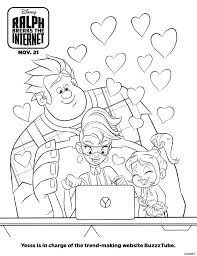Ralph Breaks The Internet Coloring Pages Free Printables Disney Coloring Pages Cartoon Coloring Pages Disney Princess Coloring Pages