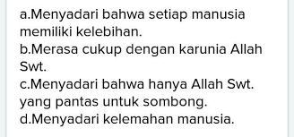 Apa Arti Dari Tawadhu Ikhlas Dan Mohon Pertolongan Berserta Contohnya Brainly Co Id