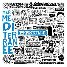 Marseille In The Box Print By Bureaudetabas Marseille France Typography City Guide Book Marseille Illustrated Map