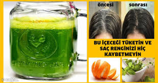 Bu Icecegi Tuketin Ve Sac Renginizi Hic Kaybetmeyin Saglik Paylasimlari Yaslanma Sac Rengi Sac