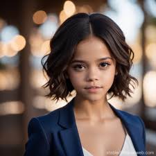 jenna ortega de cabelo curto Prompts