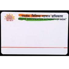 To apply for a new aadhaar card or to update your aadhaar card, an individual can visit the nearest post office. White Pre Printed Aadhaar Card Easy Colors Id 19647998933
