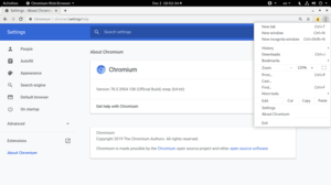 Este navegador es sin lugar a dudas el navegador más utilizado y el más popular, ya que es excelente en casi todos los aspectos, a excepción del espacio que ocupa. Chromium Web Browser Wikipedia