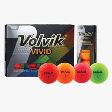 10 volvik vimat multi colour mint/near mint condition golf balls. Volvik Vivid Golf Balls Orange Dozen Rebel Sport