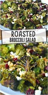 Roasted Broccoli Salad Recipe Broccoli Recipes Broccoli Salad Recipe Roasted Broccoli Recipe