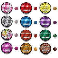 12 Colors Mia Secret Acrylic Powder Glitter Collection 3d Nail Art Purple Glitter Red Glitter