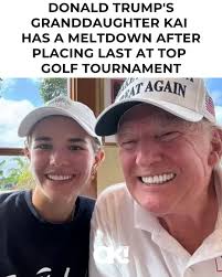 DonaldTrump's granddaughter, Kai Trump, faced a challenging start at the  Sage Valley golf tournament in South Carolina. Link below for details. (📸:  INSTAGRAM) bit.ly/4iRgGFT