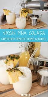 Cremiger Pina Colada Ohne Alkohol Mocktail Rezept In 2020 Pina Colada Pina Colada Alkoholfrei Pina Colada Rezept
