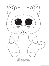 Just colour up the puppy and he will be ready to become a part of your imaginative universe. Beanie Boo Coloring Pages Beanie Boos Christmas 4 Printable 2021 0862 Coloring4free Coloring4free Com