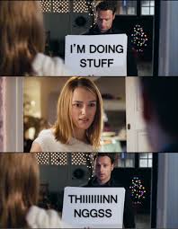 The Walking Dead Rick In My Favorite Xmas Movie Love Actually The Walking Dead Walking Dead Funny