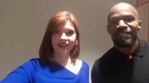 @iamjamiefoxx gave me some awesome...