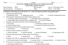 Soal pts uts plh kelas 6 semester 2 tahun 2020, download soal pts uts plh kelas 6 semester 2 kurikulum 2013, soal pts uts plh kelas vi semester genap, soal dan jawaban pts uts plh atau pendidikan lingkungah hidup kelas 6 semester 2 k13 tahun 2020, unduh soal pts uts plh kelas 6 semester 2 revisi tebaru kemendikbud 2017 dan 2018, penilaian tengah semester atau pts yang dulu kita sebut uts. Soal Pas Plh Kls 6 Sd Semester 1 K13 Tahun Pelajaran 2019 2020 File Guru Now
