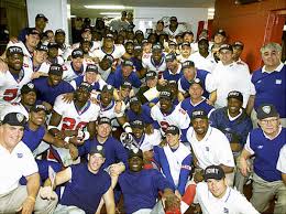 Jim fassel, who lived in las vegas, died of a heart attack while under sedation after being taken to jim fassel was head coach of the giants from 1997 to 2003 and guided the team to three playoff. Former New York Giants Coach Jim Fassel Current Coach Tom Coughlin Reflect On 9 11 Impact New York Daily News