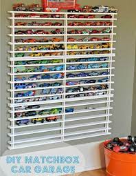 How does the matchbox car shelf system work? Matchbox Car Shelf System Diy Toy Organizing Ideas