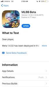 #mobilelegendsbangbang #mgl #mlbbmgl #mgldesign pic.twitter.com/bcbjswzn2v. I Cannot Update My Mlbb Beta To Version 1 4 36 Which Is Already Out Mobilelegendsgame