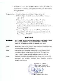 Keputusan ini mulai berlaku sejak tanggal ditetapkan dan akan ditinjau kembali jika di kemudian hari terdapat kekeliruan. Announcement Of Graduation For Year Xii Students In Academic Year 2016 2017 Senior High School 110 Jakarta