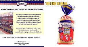 Gardenia bakeries (kl) sdn bhd rolled the first loaf of bread off its line in 1986. Mco Gardenia Bread Announces No Additional Restock As Factories Reach Maximum Capacity World Of Buzz
