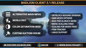 Minecraft Community Client Badlion