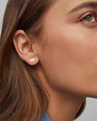 Pendant Necklace Ellie Earrings Kendra Scott Kendra Scott Gift Set Gold  Necklace Pair Earrings, Iridescent