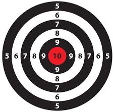 Zielscheiben für kugelfangkästen mit 14x14 cm. 21 Zielscheiben Ideen Zielscheibe Pistolen Pfeil Und Bogen