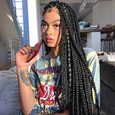 Fotos Tumblr Box Braids Trancas Crescendo Aos Poucos Hair Styles Box Braids Hairstyles For Black Women Braided Hairstyles