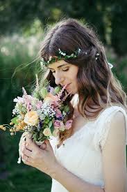 Hochzeit Auf Dem Landgut Stober Boho Hochzeit Brautfrisur Und Braut