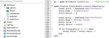 In roblox, scripts can be used to do everything from giving (or taking away) a player's. Roblox Studio Leaderboard Und Transparenz Computer Technik Spiele Und Gaming