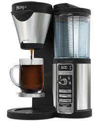 Ninja Cfo82 Coffee Bar Coffee Maker Coffee Tea Espresso Kitchen Macy S Ninja Coffee Bar Coffee Maker Reviews Ninja Coffee