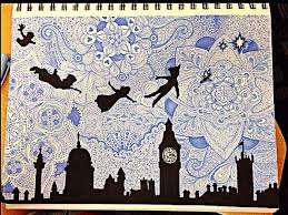 Peter Pan Drawn By Me Art Disney Art Sharpie Art