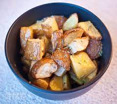 5 minutes of prep and in the oven in goes. Convection Oven Roasted Potatoes Tiny Urban Kitchen