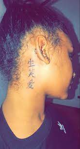 Pin By Rika Michelle Green On Tattoos Neck Tattoos Women Neck Tattoo Pretty Ear Piercings