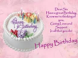 Birthday Wishes For Sister Messages Birthday Wishes For Your Dear Sister Birthday Greetings For Sister Happy Birthday Best Wishes Birthday Wishes For Sister