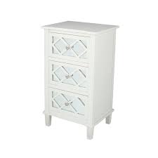 Maybe you would like to learn more about one of these? White Mirrored Bedside Flora Furniture