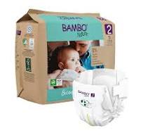Bambo Nature Diapers size 2, (3-6 kg / 7-13 lbs), 30 pcs