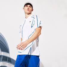 Lacoste novak djokovic dh3884 men's ultra dry white poly sport polo shirt 3xl 8top rated seller. Men S Lacoste Sport X Novak Djokovic Printed Breathable Polo Shirt Lacoste