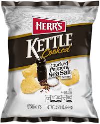 pepper kettle cooked potato chips