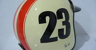 Vintage Vespa Scooter Motorcycle Ivory Orange 23 Racing Open Face Helmet Vespa Helmet Vespa Scooters Vespa