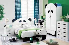 Warna hijau bambu bisa jadi pemanis seperti dalam kamar tidur anak tema panda di atas. Set Kamar Anak Model Panda Quartos De Meninas Modernos Mobiliario Infantil Decoracao De Quarto