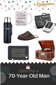 Here, 29 funny gift ideas for men. Gifts For A 70 Year Old Man Unique Thoughtful Hahappy Gift Ideas Gifts For Old Men Cool Fathers Day Gifts Old Man Birthday