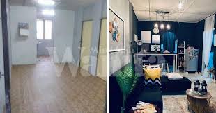 Deko ruang tamu rumah teres kos rendah daneena couture. Lelaki Bujang Ini Buktikan Bajet 1k Dekorasi Flat 2 Bilik Tampak Elegan Mingguan Wanita