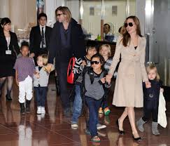 Jolie with pax, zahara, shiloh, vivienne, and knox in sydney, australia, in 2013. How Old Are Angelina Jolie And Brad Pitt S Children Now